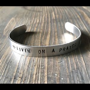 handmade Jewelry - Hand stamped adjustable metal cuff bracelet handmade Jewelry - Hand stamped adjustable metal cuff bracelet
